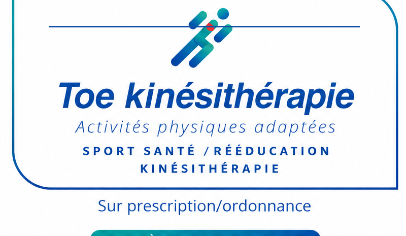 Identité visuelle Toé kinésithérapie